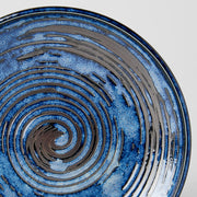 Side Plate 19cm Copper Swirl Glaze V637-C3760