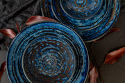 Pasta Bowl 24cm Copper Swirl Glaze V637-C3765