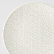Dinner Plate 25.5cm White Star Glaze V637-C3795