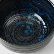 Bowl U Shape 13cm Copper Swirl Glaze V637-C3800