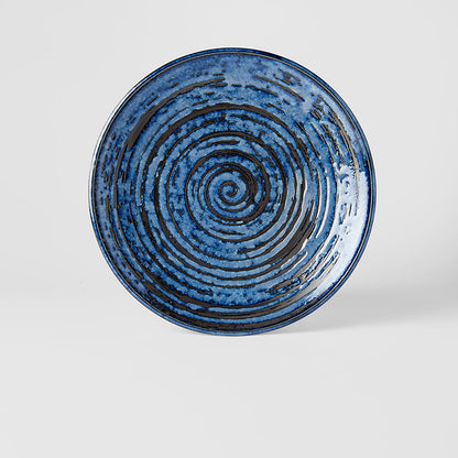 Dinner Plate 25cm Copper Swirl Glaze V637-C3803