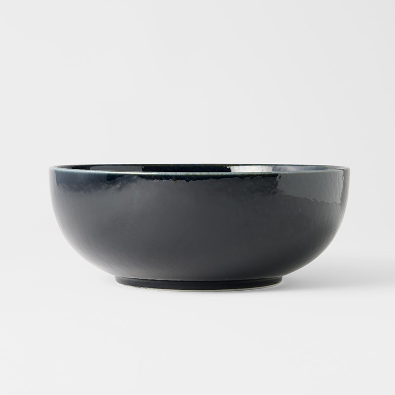 Serving Bowl 24cm Copper Swirl Glaze V637-C3806