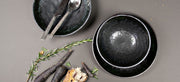 Serving Bowl 24cm Matt and Shiny Glaze V637-C3814