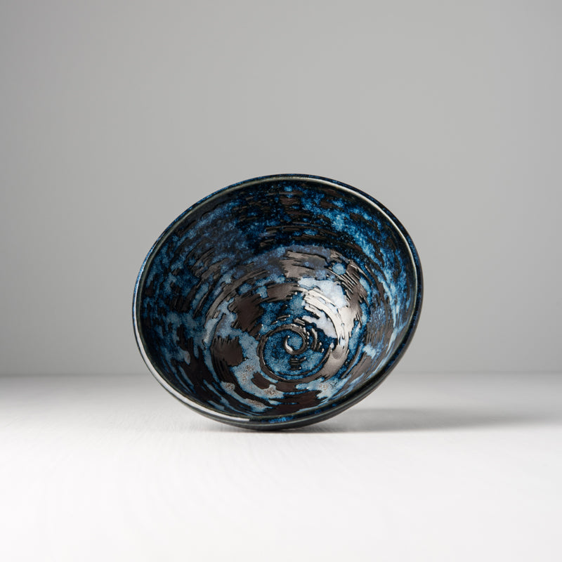 Bowl 15cm Copper Swirl Glaze V637-C3818