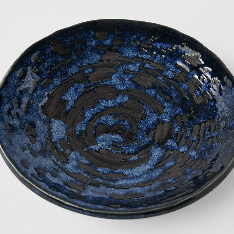 Saucer 13cm Copper Swirl Glaze V637-C3825