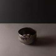 Matcha Tea Bowl 11.5cm Metallic Black V637-C3869
