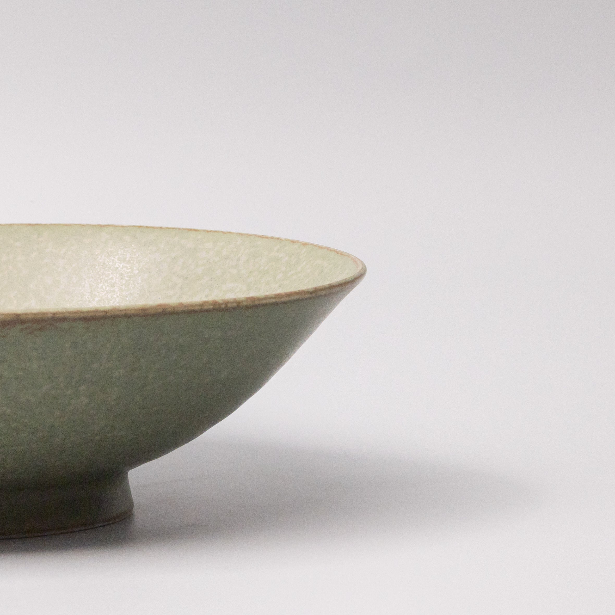 Ramen Bowl 25cm Green Fade Glaze V637-C4001