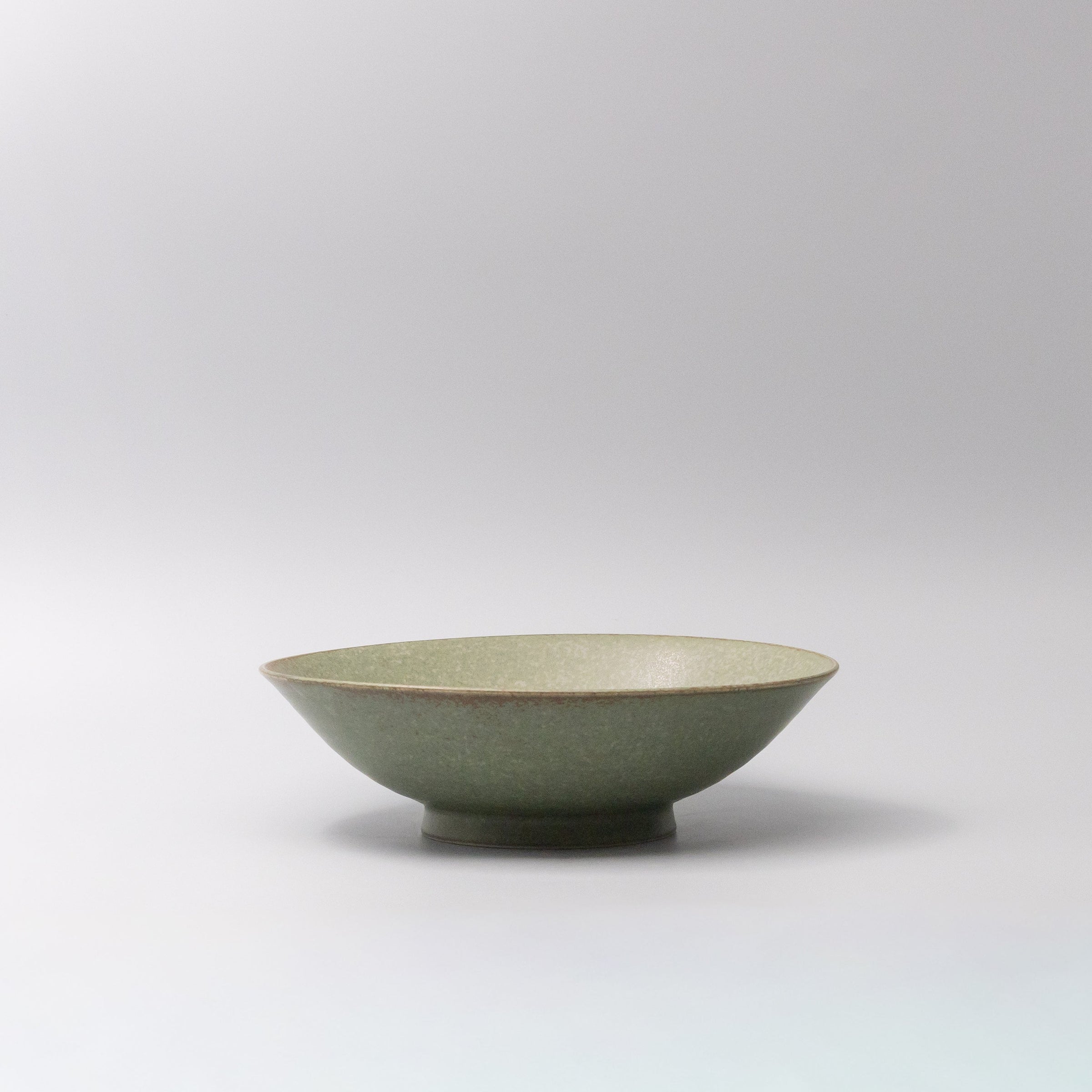 Ramen Bowl 25cm Green Fade Glaze V637-C4001