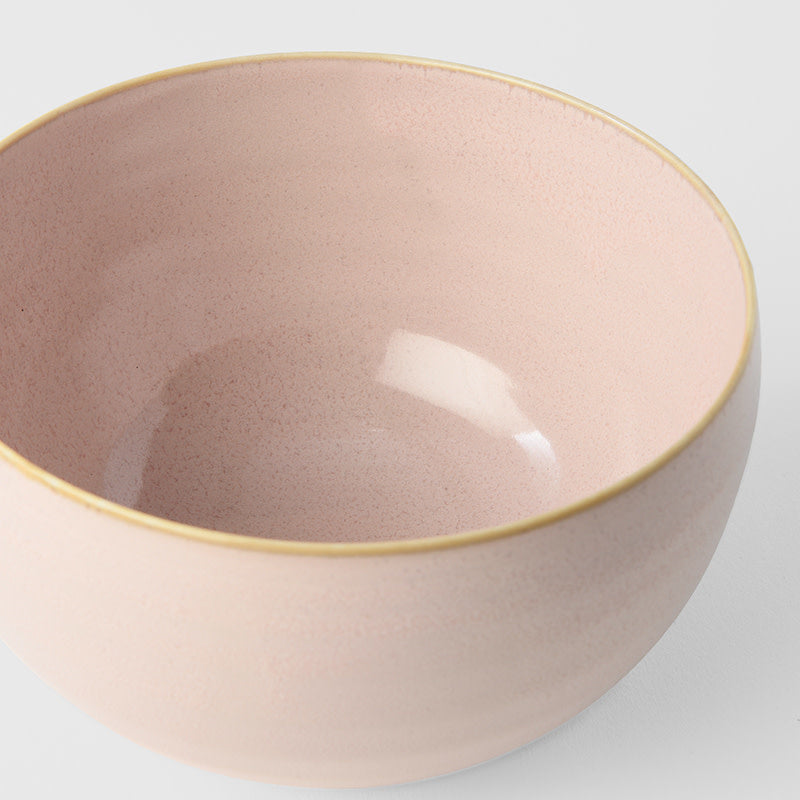 Bowl Round Medium 13cm Sakura Pink Glaze V637-C4011