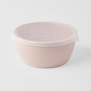 Bowl with Lid 13cm Sakura Pink Glaze V637-C4012