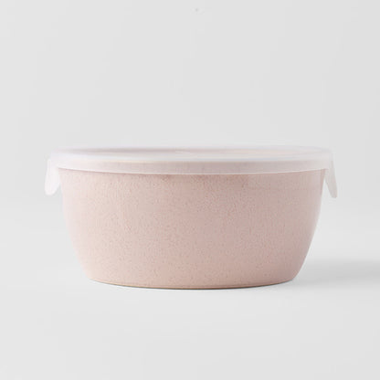 Bowl with Lid 13cm Sakura Pink Glaze V637-C4012