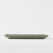 Plate Rectangular 29cm Green Fade Glaze V637-C4048