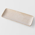 Plate Rectangular 29.5cm White Fade Glaze V637-C4049