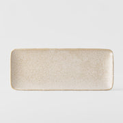 Plate Rectangular 29.5cm White Fade Glaze V637-C4049