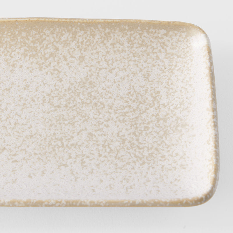 Plate Rectangular 29.5cm White Fade Glaze V637-C4049