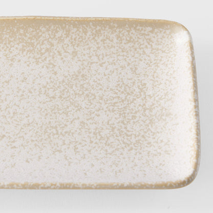 Plate Rectangular 29.5cm White Fade Glaze V637-C4049