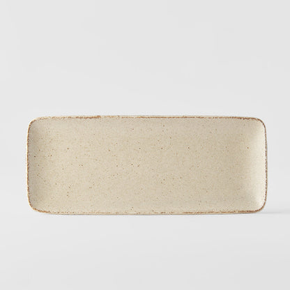 Sashimi Plate 29cm Sand Fade Glaze V637-C4050