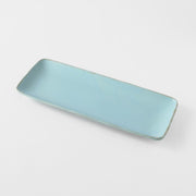 Sashimi Plate 29cm Soda Blue Glaze V637-C4051