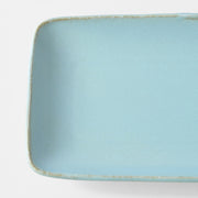 Sashimi Plate 29cm Soda Blue Glaze V637-C4051