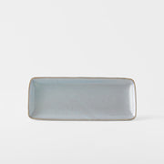 Sashimi Plate 29cm Steel Grey Glaze V637-C4052