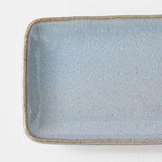 Sashimi Plate 29cm Steel Grey Glaze V637-C4052