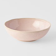 Bowl Oval 14cm Sakura Pink Glaze V637-C4071