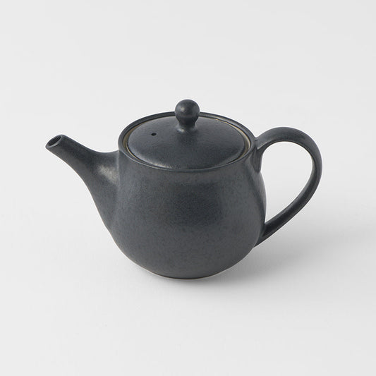 Teapot 400ml Matte Black Glaze V637-C4112