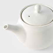 Teapot 400ml Matte White Glaze V637-C4113