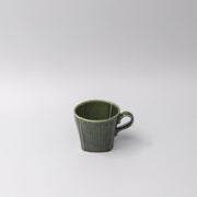 Mug 180ml Reeded Oribe Glaze V637-C4171