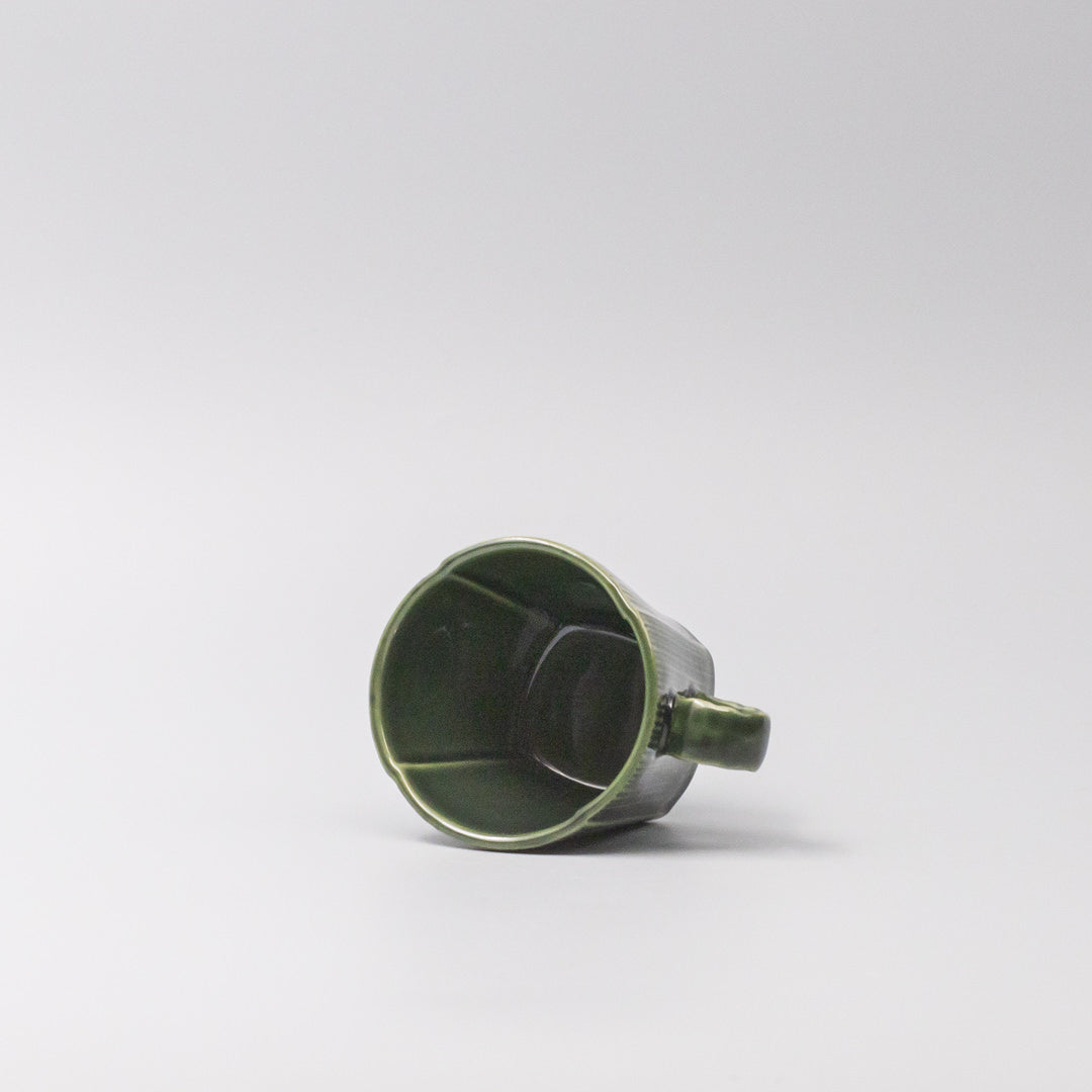Mug 180ml Reeded Oribe Glaze V637-C4171