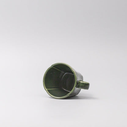 Mug 180ml Reeded Oribe Glaze V637-C4171