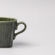 Mug 180ml Reeded Oribe Glaze V637-C4171