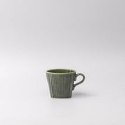 Mug 180ml Reeded Oribe Glaze V637-C4171