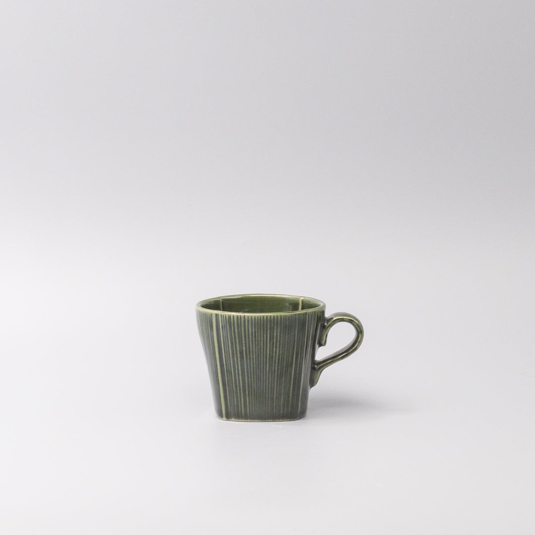 Mug 180ml Reeded Oribe Glaze V637-C4171