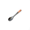 Small Black Spoon 12.5cm Peach Asanoha V637-C4211