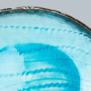 Plate Oval 24x20cm Sky Blue Glaze V637-C5088