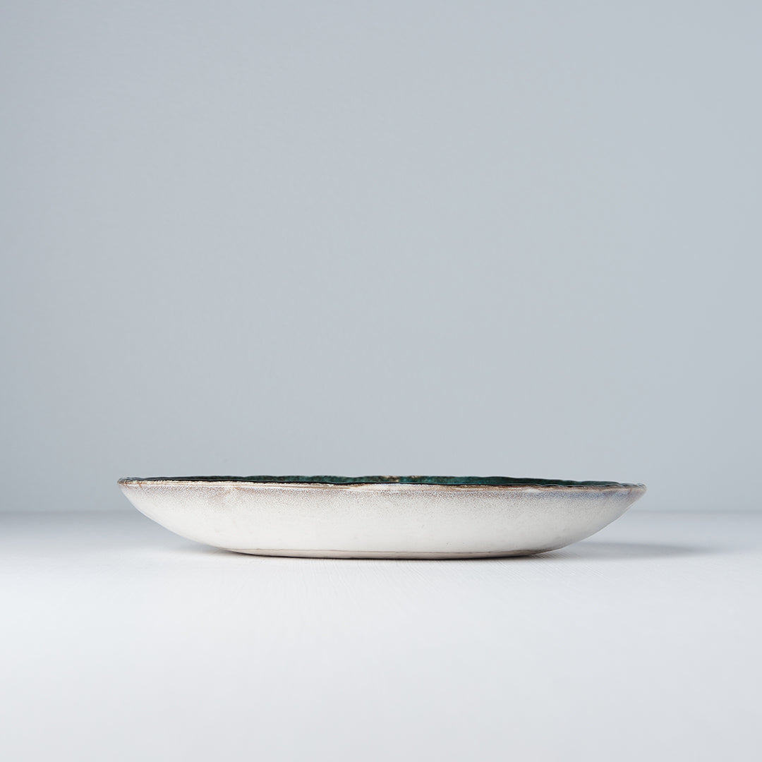Plate Oval 24x20cm Sky Blue Glaze V637-C5088