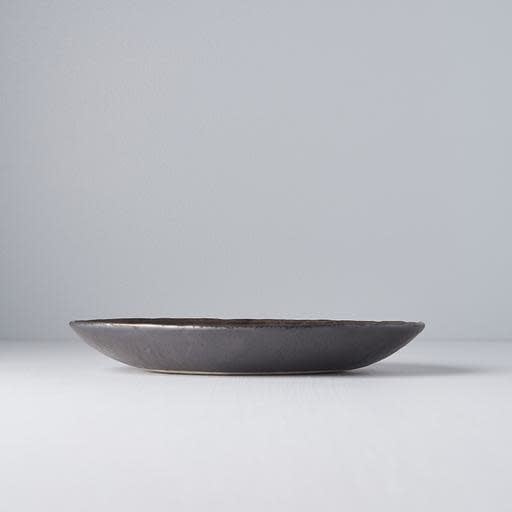 Plate Oval 24cm Light Grey Glaze V637-C5089