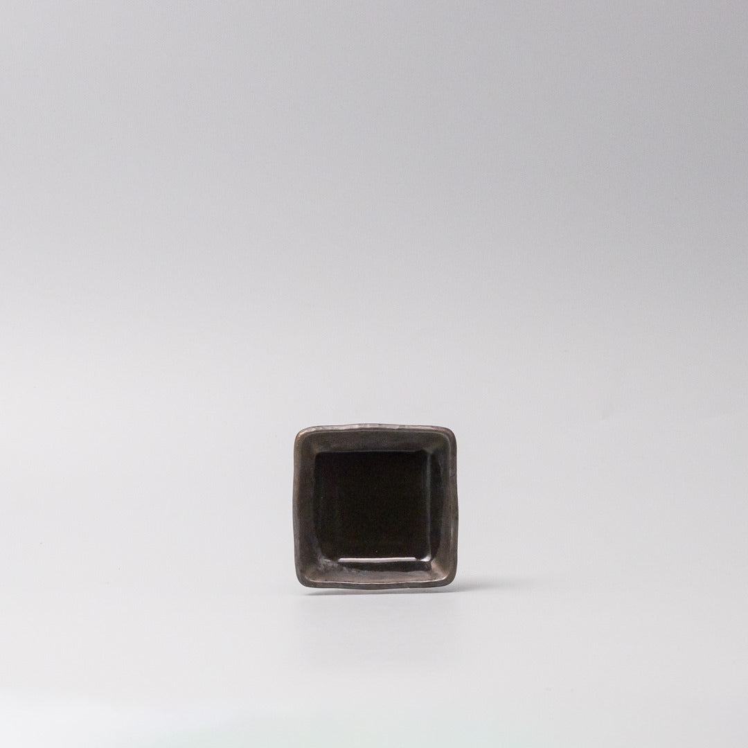 Sauce Dish 7cm Gloss Black Glaze V637-C5096