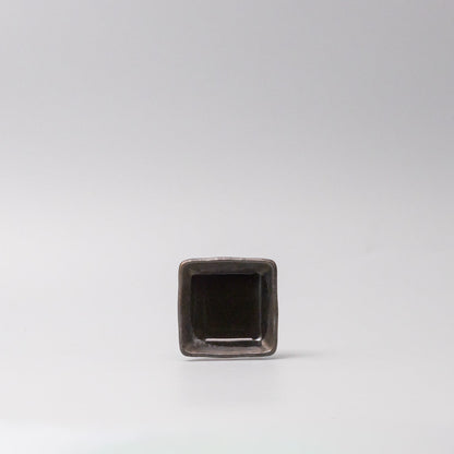 Sauce Dish 7cm Gloss Black Glaze V637-C5096