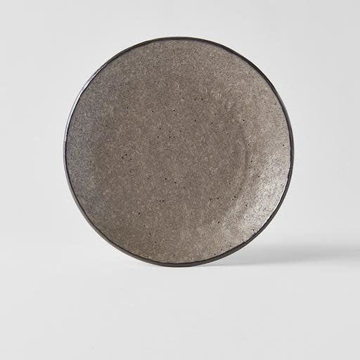 Dinner Plate Thick Edge 24cm Earth Glaze V637-C5162