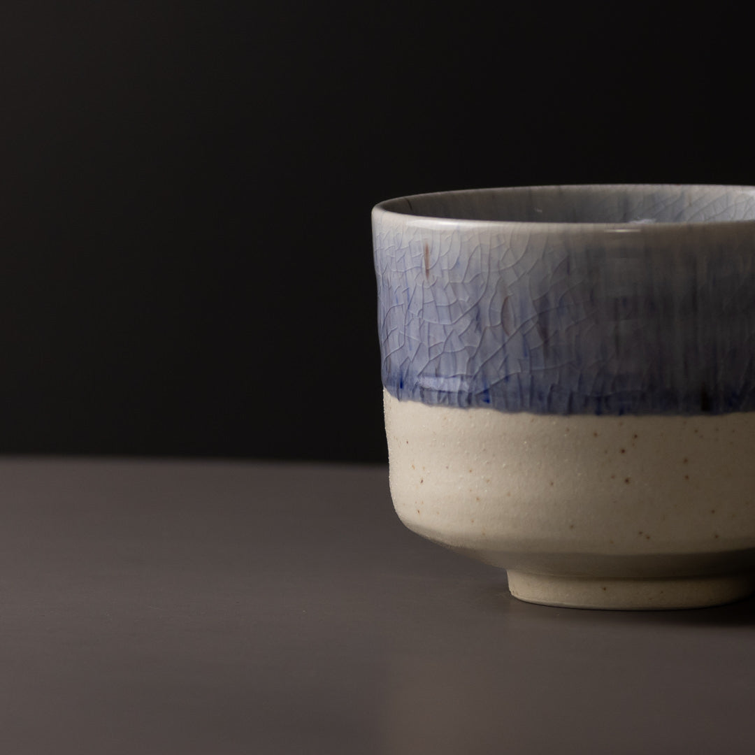 Matcha Tea Bowl 10cm Winter Drift V637-C5188