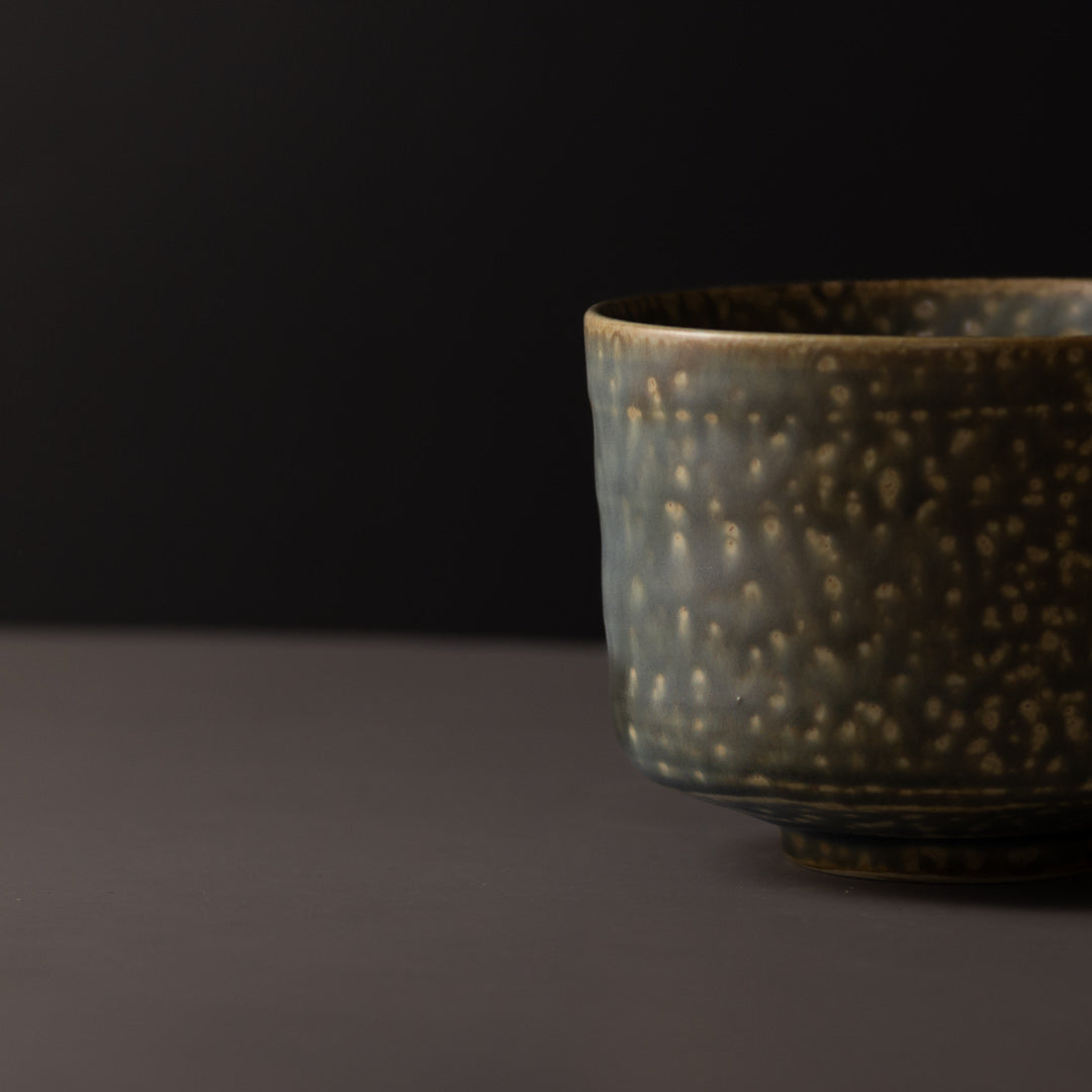 Matcha Tea Bowl 10cm Cypress V637-C5189