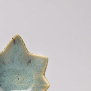 Sauce Dish Maple Leaf 6cm Mint Green V637-C5199