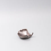 Gingko Leaf Sauce Dish 30ml Metallic Lustre Glaze V637-C5204