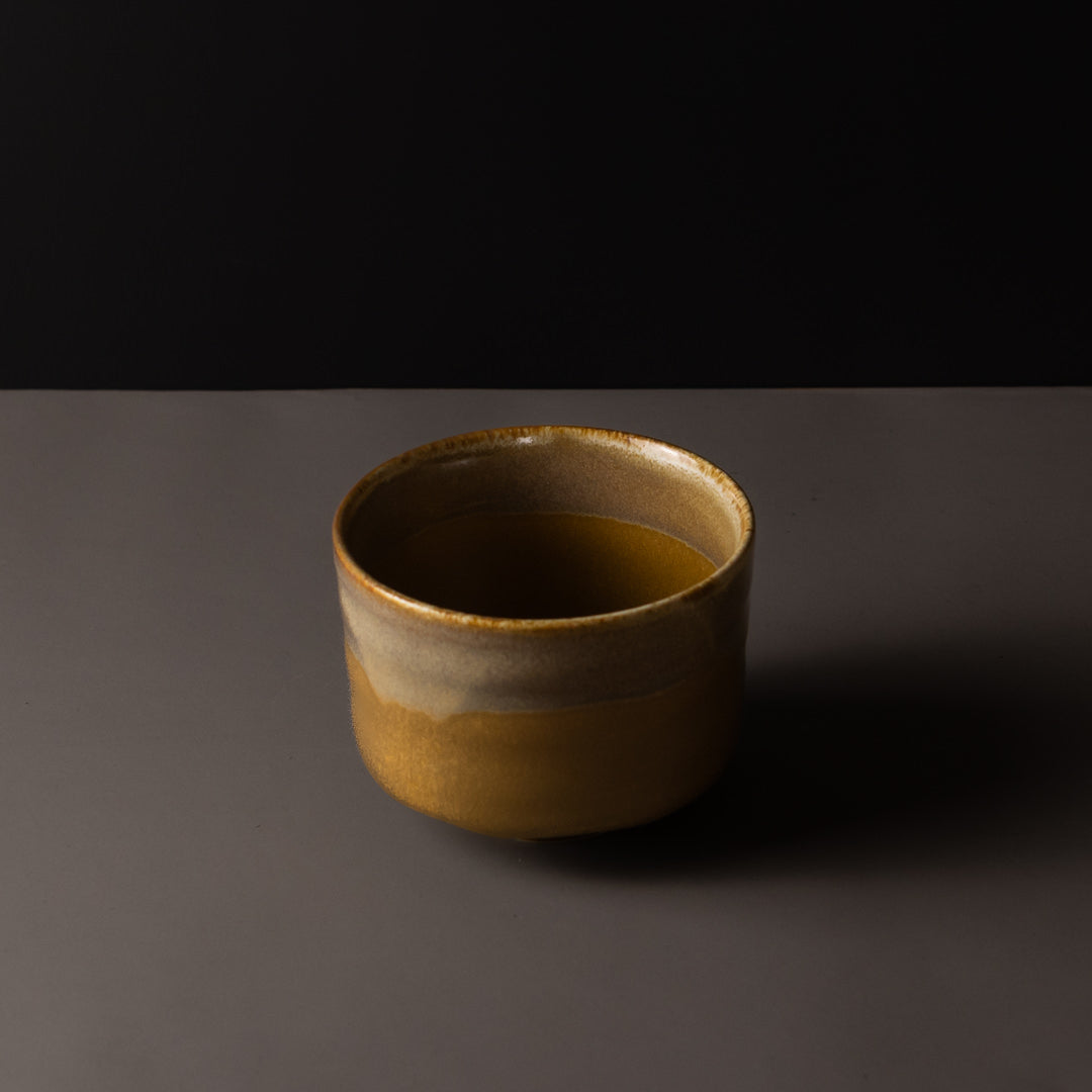 Matcha Tea Bowl 10cm Caramel V637-C5205