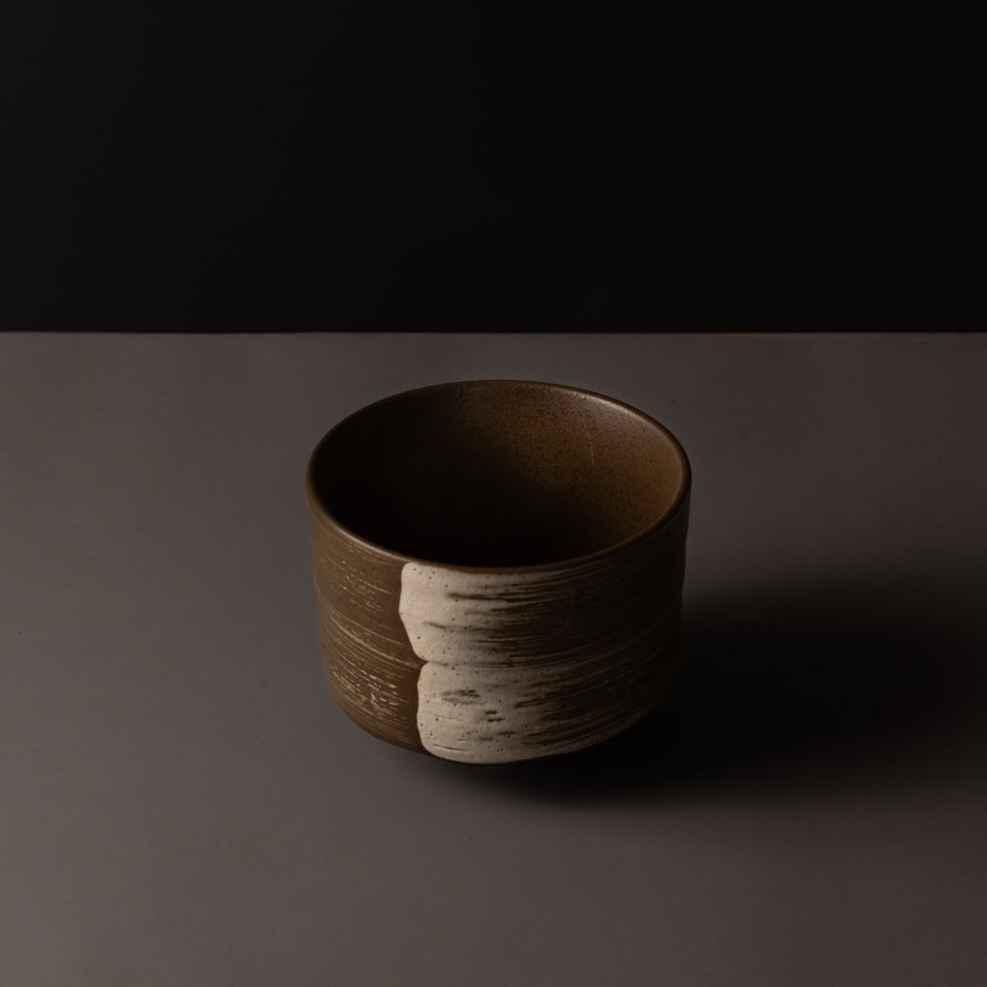 Matcha Tea Bowl 10cm Swept Earth V637-C5206