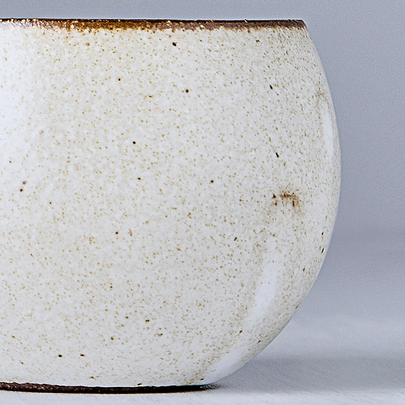 Cup Round 180ml Oatmeal Glaze V637-C5212