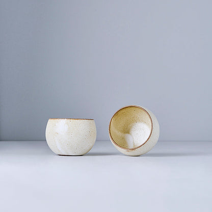 Cup Round 180ml Oatmeal Glaze V637-C5212