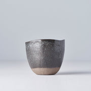 Lopsided Mug 200ml Black and Bisque Glaze V637-C5215
